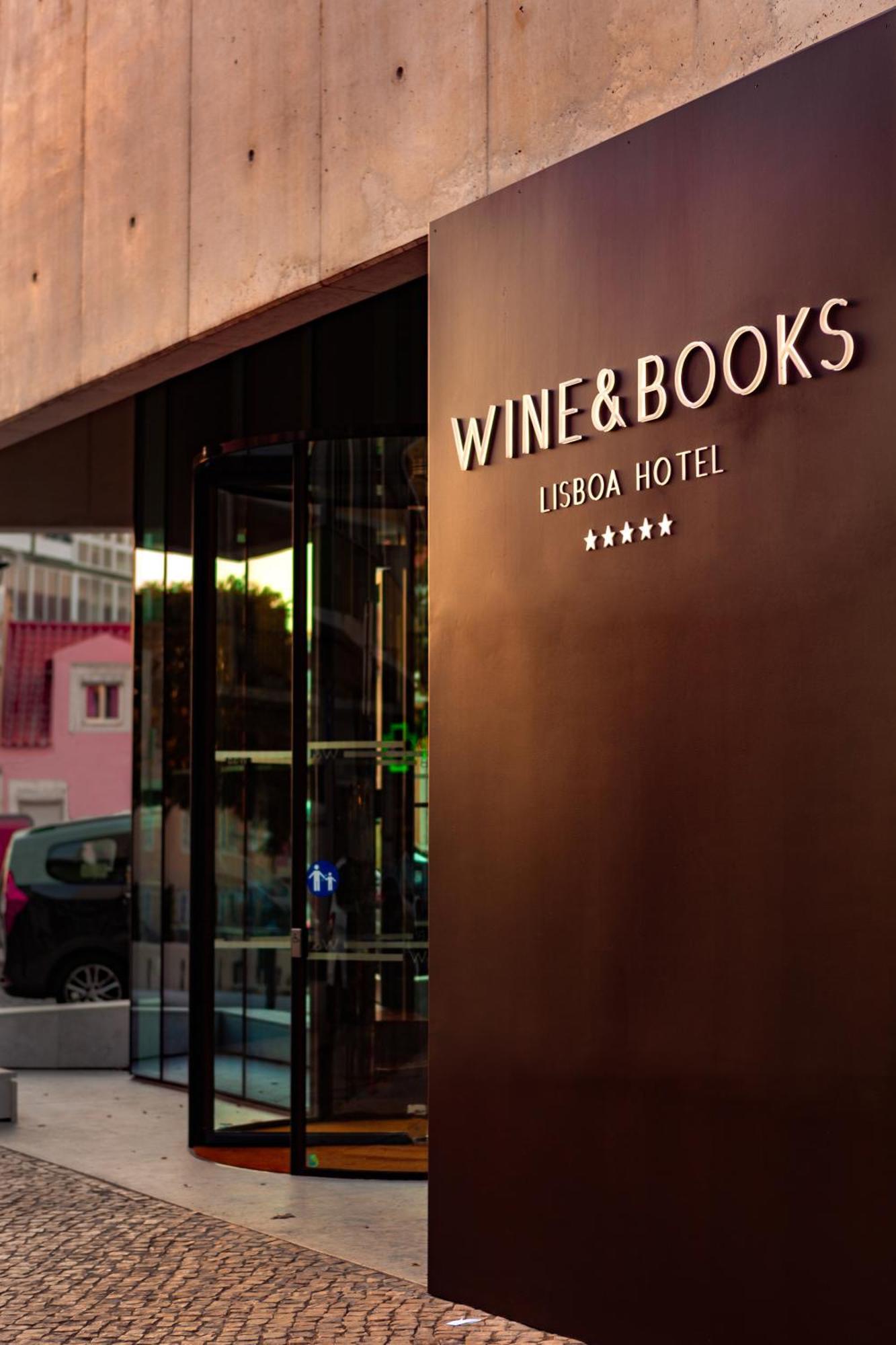 Wine & Books Lisboa Hotel ภายนอก รูปภาพ Wine & Books Hotel